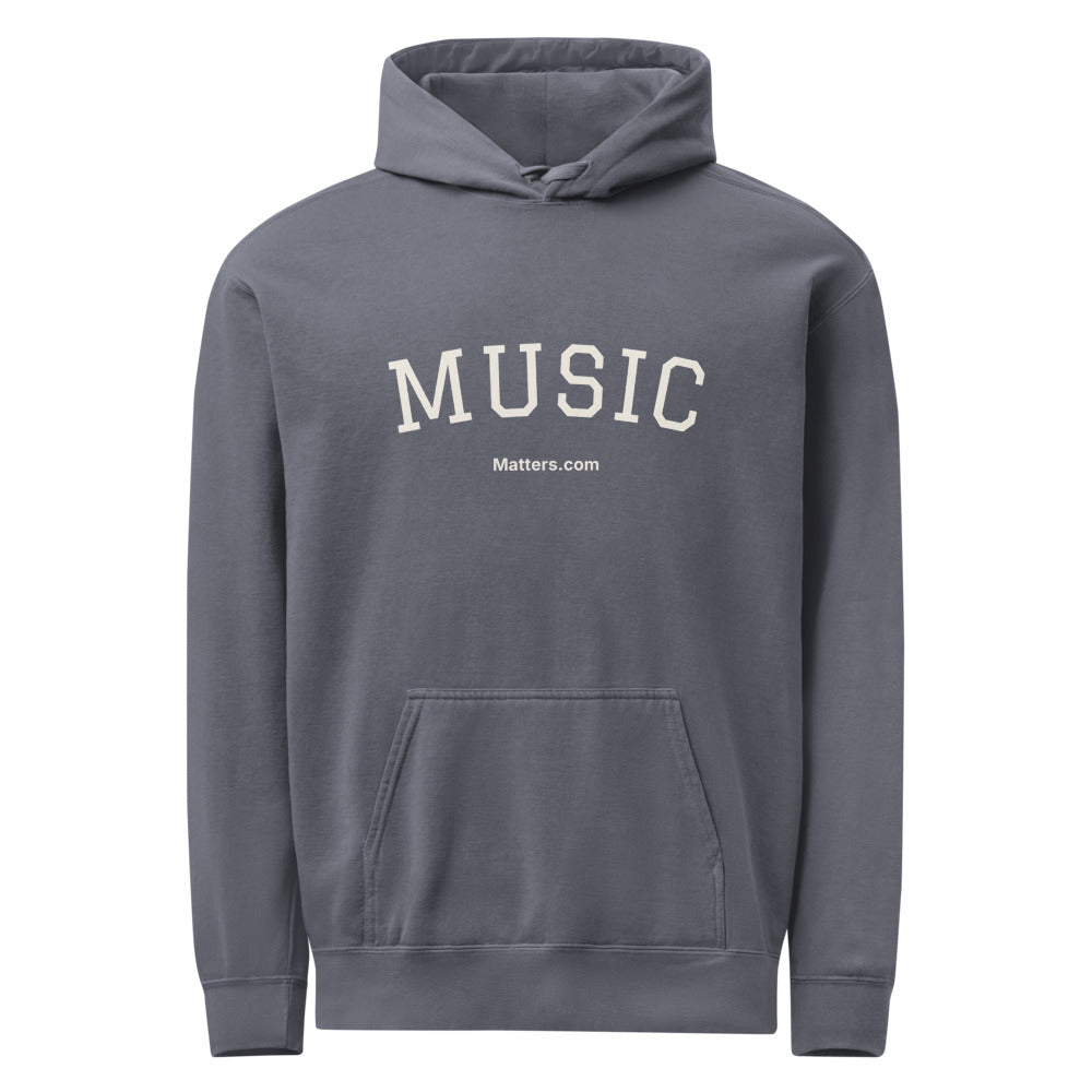 Music — Collegiate Edition Hoodie — Denim