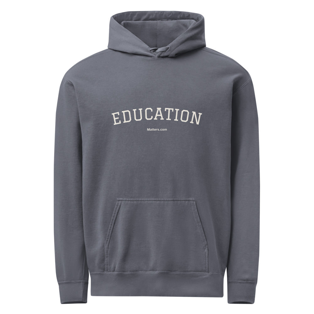 Education — Collegiate Edition Hoodie — Denim