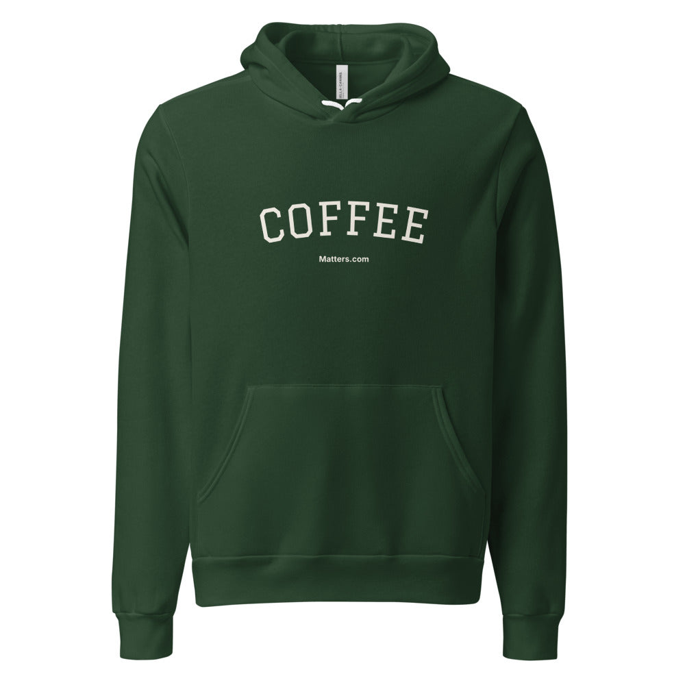 Coffee — Collegiate Edition Hoodie — Forest