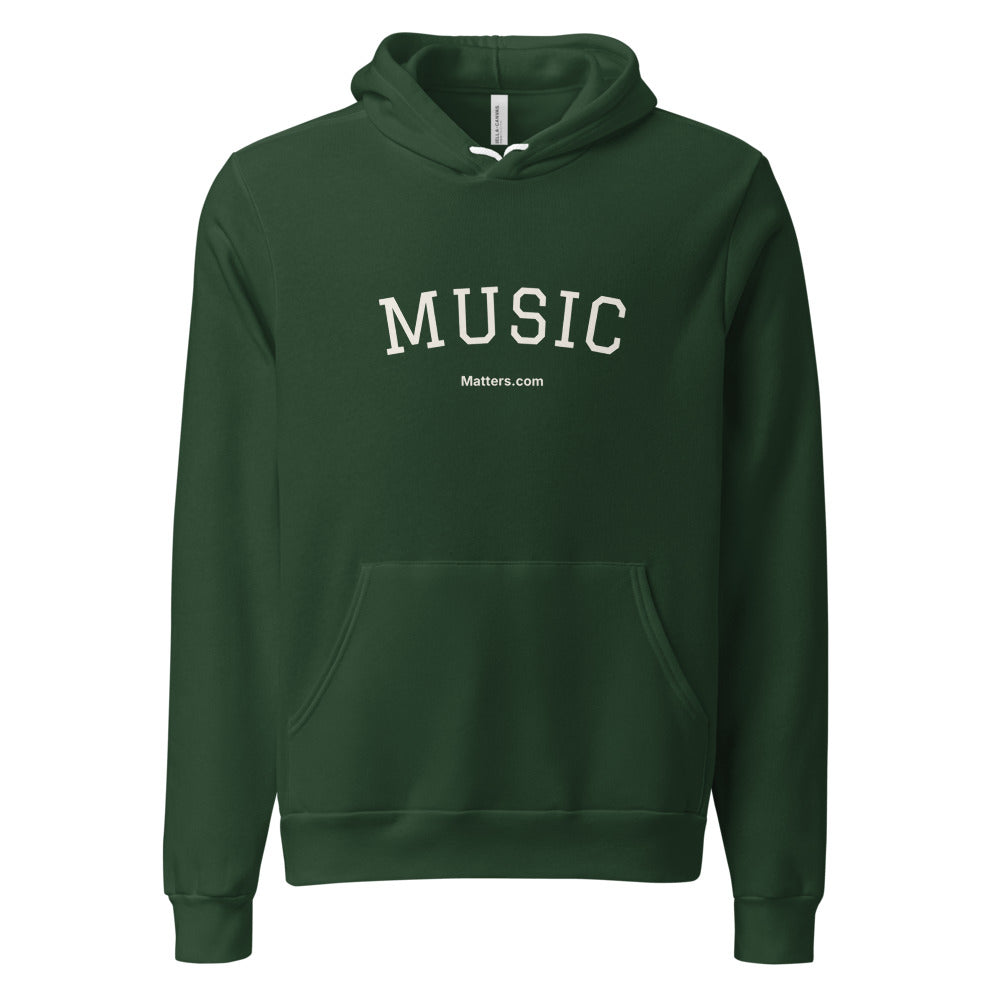Music — Collegiate Edition Hoodie — Forest