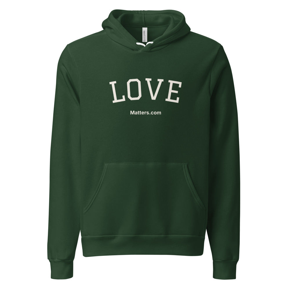 Love — Collegiate Edition Hoodie — Forest
