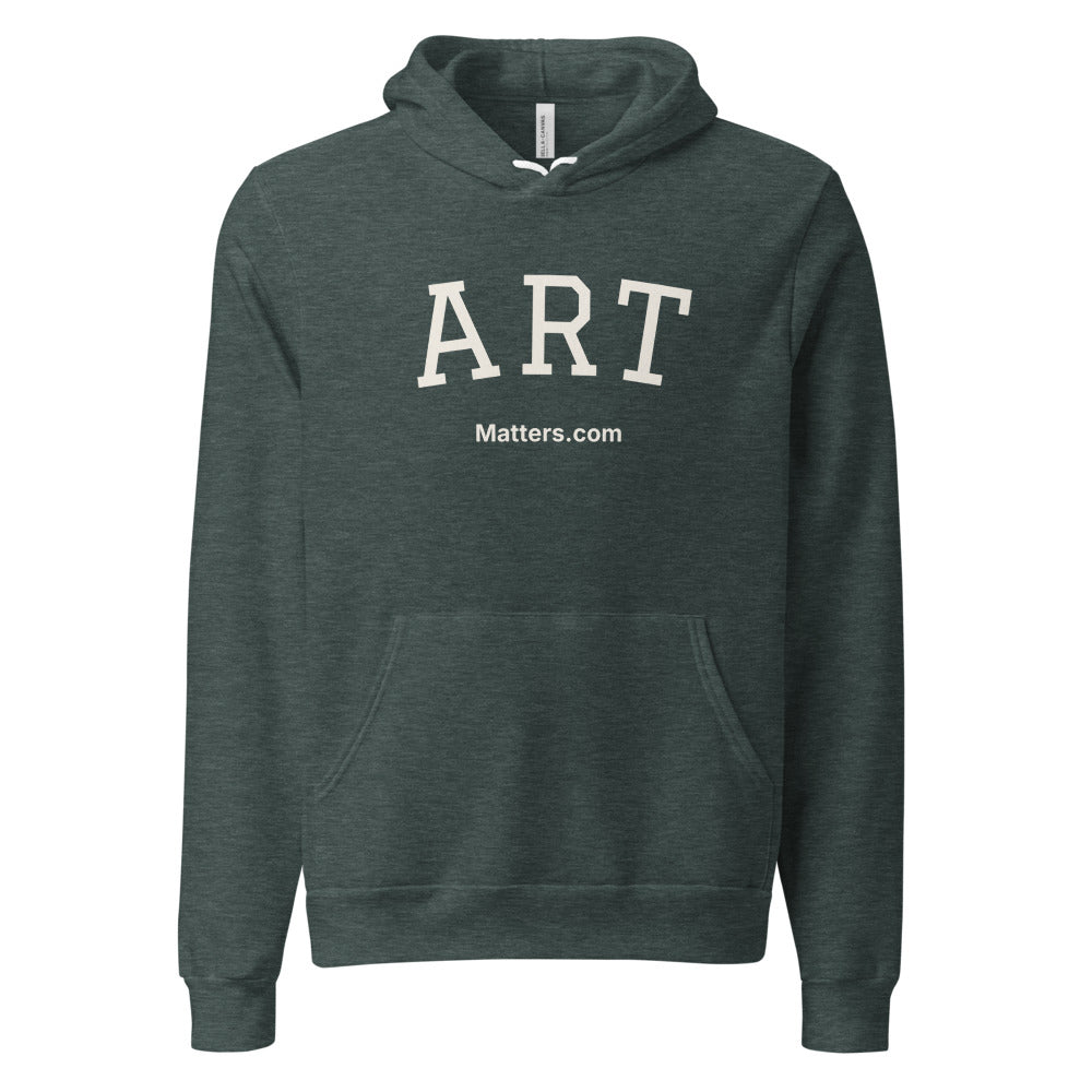 Art — Collegiate Edition Hoodie — Heather Forest
