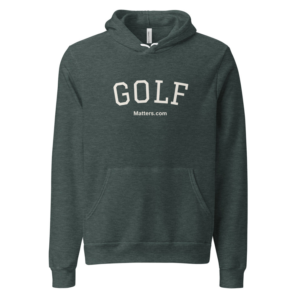 Golf — Collegiate Edition Hoodie — Heather Forest