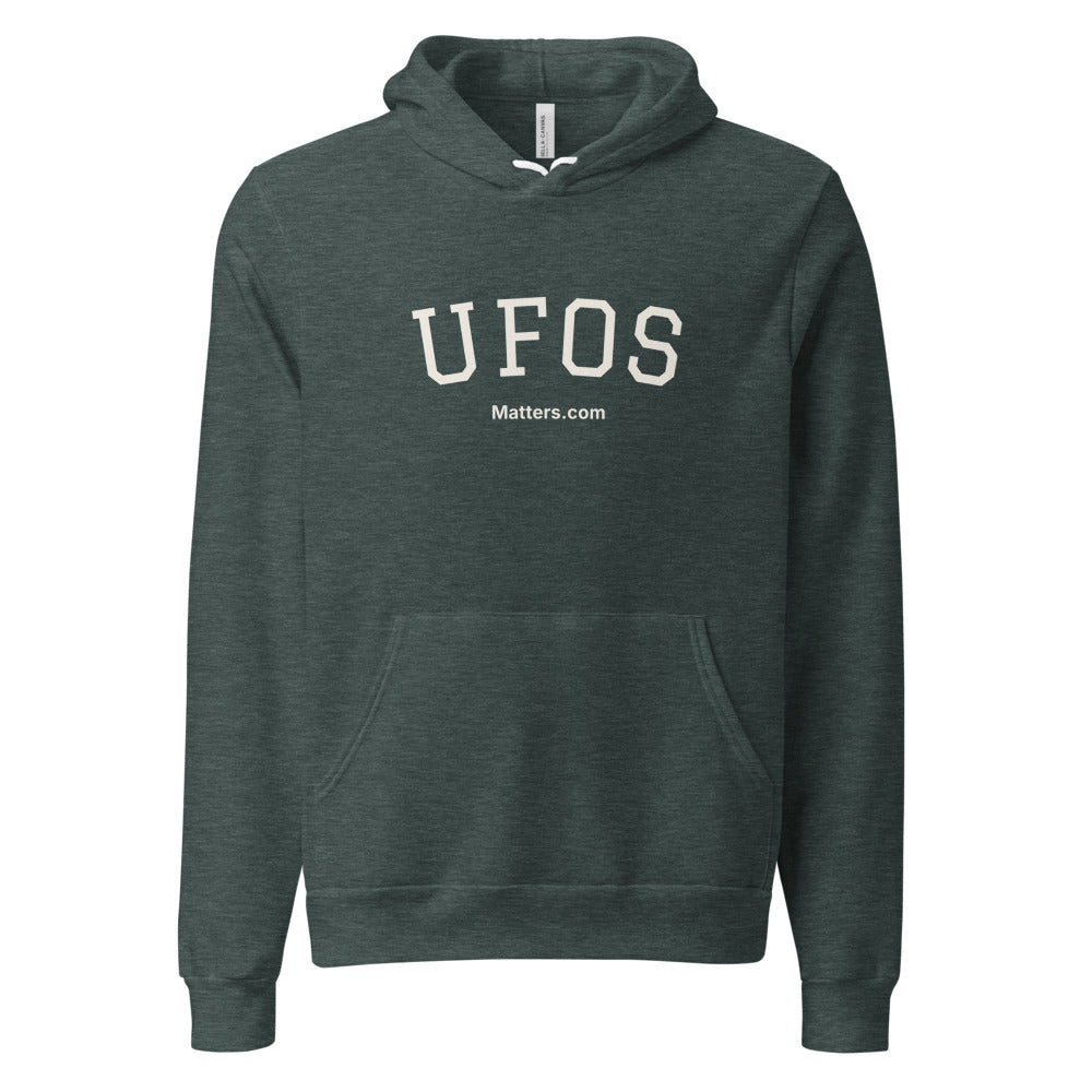 UFOs — Collegiate Edition Hoodie — Heather Forest