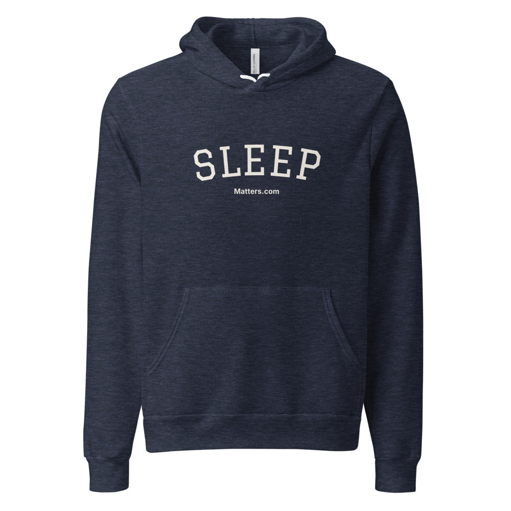 Sleep — Collegiate Edition Hoodie — Heather Navy