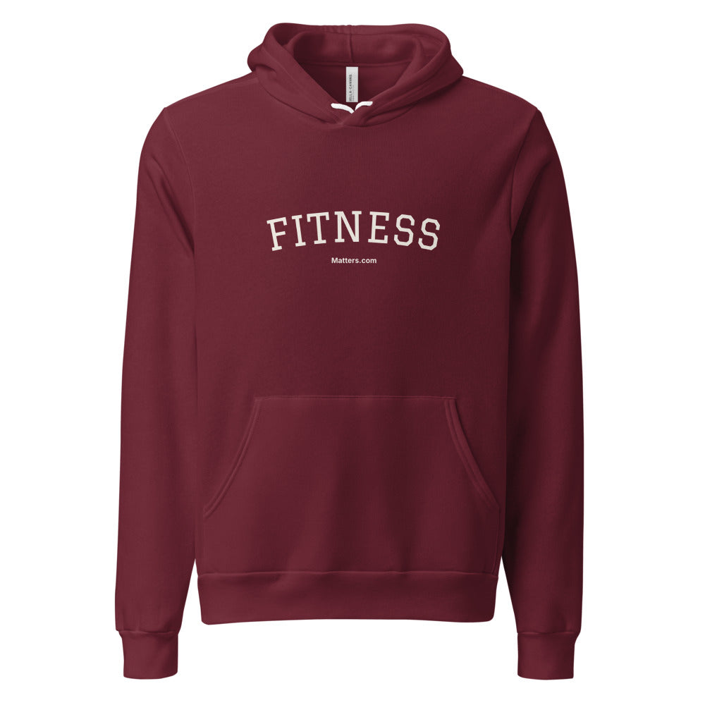 Fitness — Collegiate Edition Hoodie — Maroon