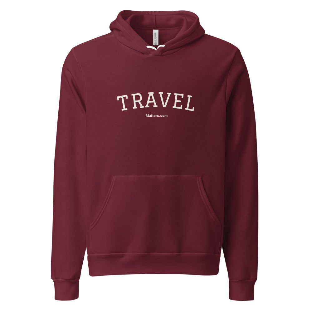Travel — Collegiate Edition Hoodie — Maroon