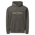Free speech — Collegiate Edition Hoodie — Pepper