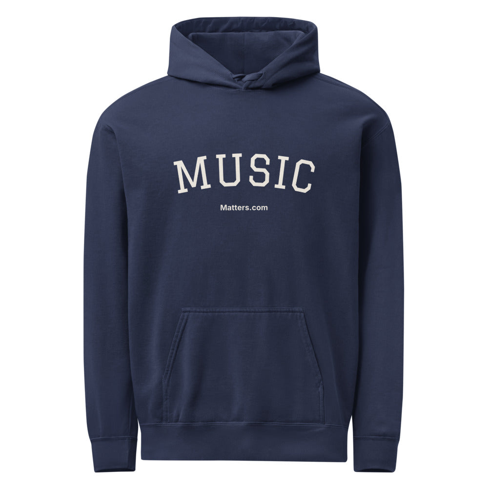 Music — Collegiate Edition Hoodie — True Navy