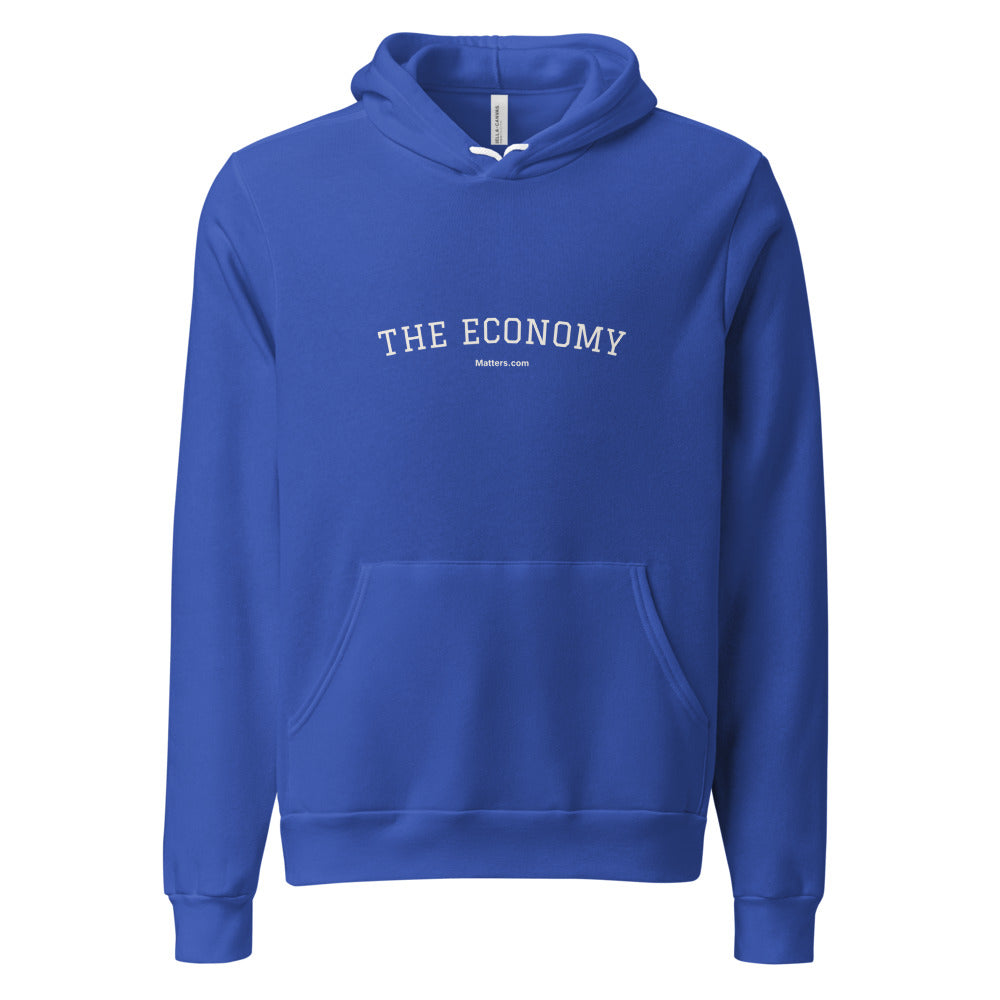 The economy — Collegiate Edition Hoodie — True Royal