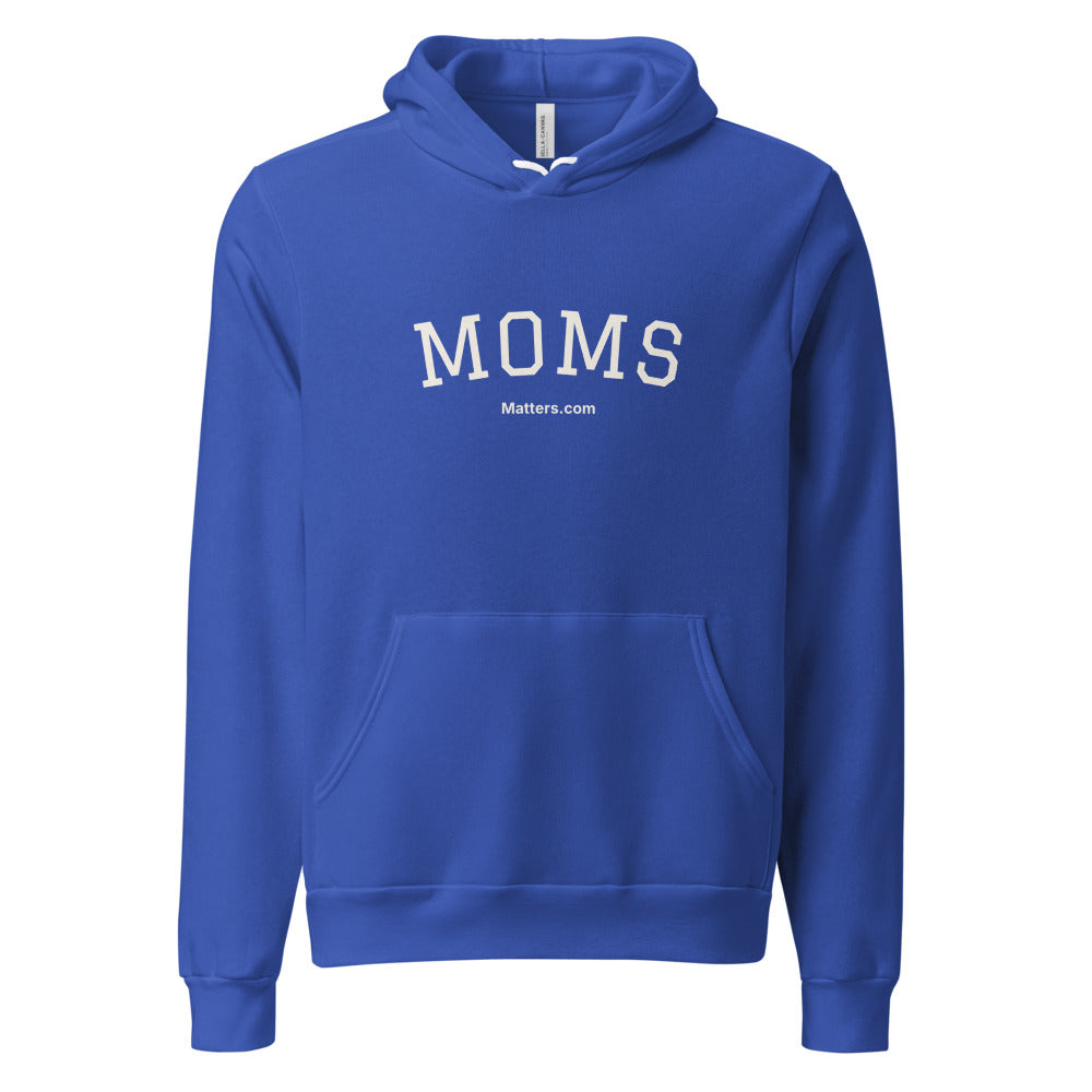 Moms — Collegiate Edition Hoodie — True Royal