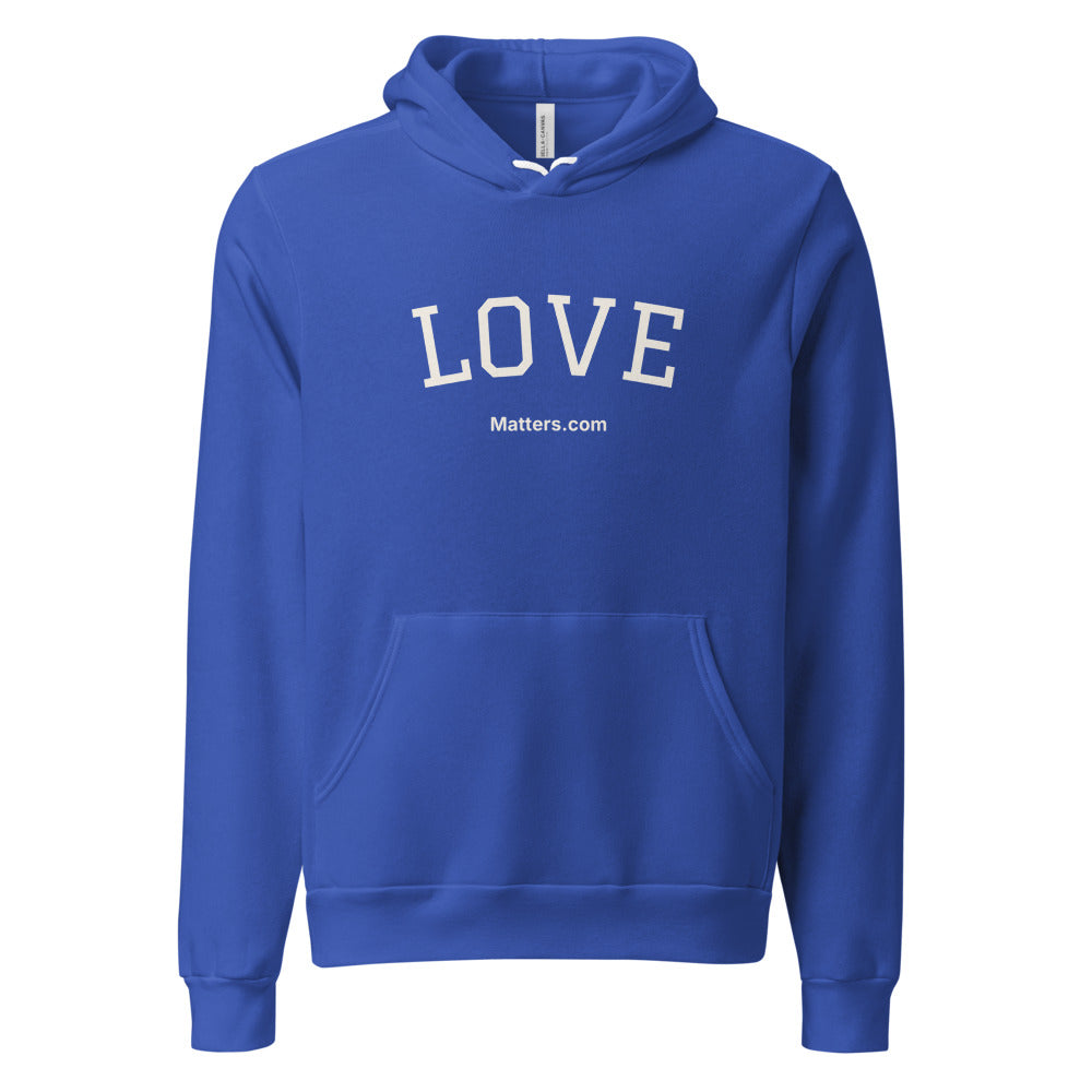 Love — Collegiate Edition Hoodie — True Royal