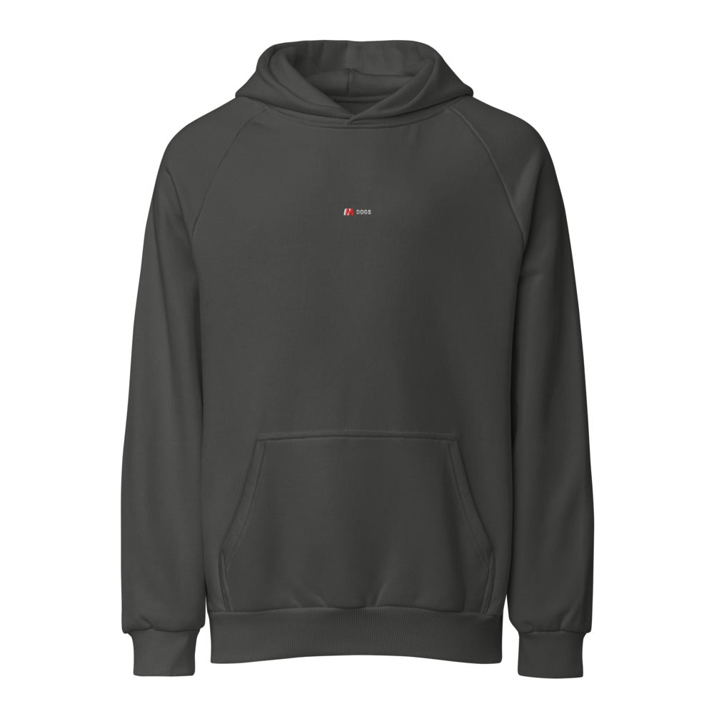 Dogs — M Core Hoodie — Asphalt (embroidery_chest_center)