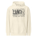 Cancel Rising Sea Levels — Hoodie — Sandshell (front)