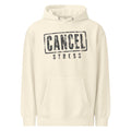 Cancel Stress — Soft Hoodie — Sandshell (front)