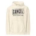 Cancel Gaslighting — Hoodie — Sandshell (front)