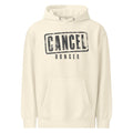 Cancel Hunger — Hoodie — Sandshell (front)