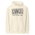 Cancel Antisemitism — Hoodie — Sandshell (front)