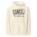 Cancel Inflammation — Hoodie — Sandshell (front)