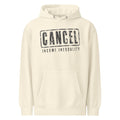 Cancel Income Inequality — Soft Hoodie — Sandshell (front)