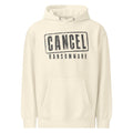 Cancel Ransomware — Hoodie — Sandshell (front)